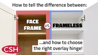 How to choose the right overlay hinge for your cabinets [upl. by Morley255]