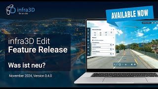 infra3D Edit Feature Release [upl. by Anirbed]