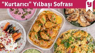 Son Dakikacılara Kurtarıcı ve Şık Yılbaşı Sofrası ❄️ Yemek Tarifleri  Meze Tarifleri [upl. by Tisman]