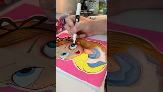 Pintura CARTOON vs REALISMO  parte 2 drawing [upl. by Semaj615]