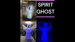 Inflating Spirit Halloween Ghost Halloween Inflatable [upl. by Asus]