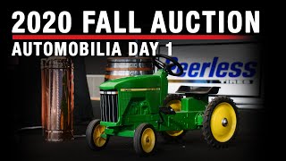 DAY 1 AUTOMOBILIA  2020 Fall Auction  BARRETTJACKSON [upl. by Philipson]