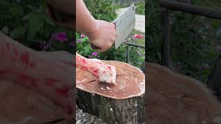 Best Cutting Skill  Best Knife For Cutting Shorts2708 [upl. by Einegue]