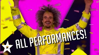 Britains Got Talent 2023 WINNER Viggo Venn  All Performances [upl. by Kirtap]