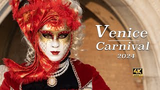 Venice Carnival 2024 🎭 Carnaval De Venise [upl. by Mckale]