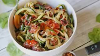 15 Minute Zoodle Pasta GF V [upl. by Noam]