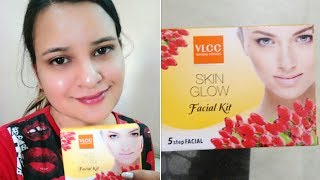 VLCC SKIN GLOW FACIAL FOR WINTERSGET GLOWING amp POLISHED SKIN SKINUNDER RS 100 [upl. by Naesed]