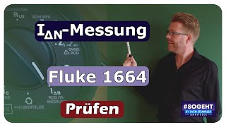 Wie man die Auslösestromstärke eines RCD mit einem Fluke 1664 prüft [upl. by Wilfred]