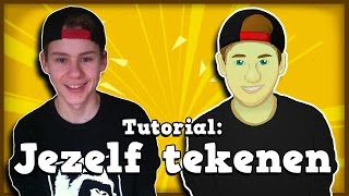 TUTORIAL JEZELF TEKENEN  KODAAF [upl. by Agler]