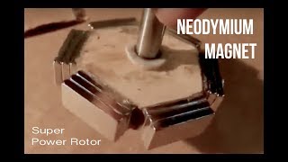 INDUCTION MOTOR hack ALTERNATOR DIYNEODYMIUM MAGNET part 2 [upl. by Neilson]