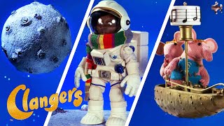 Clangers Series Three Space Compilation  World Space Week 2021  Clangers  Shows For Toddlers [upl. by Golliner279]