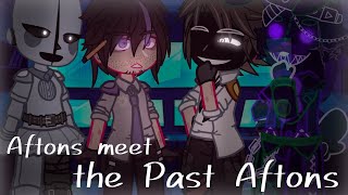 Afton Family meet the past Aftons  GachaFNAF  AU [upl. by Mollie]