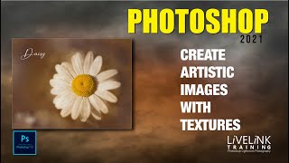 Create Artistic images with Textures in Photoshop [upl. by Nagiem876]