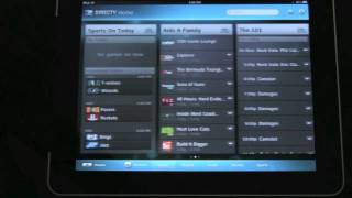 DirecTV iPad Remotemp4 [upl. by Imtiaz860]