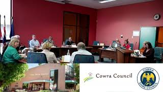 Cowra Council  Extraordinary Council Meeting  09092024 [upl. by Wilkie643]