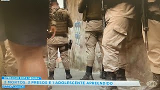 Operação termina com dois suspeitos mortos no Nordeste de Amaralina  Band Cidade [upl. by Aidam]