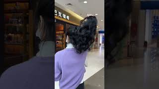 How to apply hairstyle wig in 15 seconds🥰trendingtrending wig hairstyle new howto [upl. by Lynd]