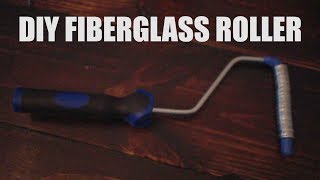 EASY DIY FIBERGLASS ROLLER [upl. by Noslien96]