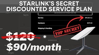 Starlinks Secret 90 Service Plan Has a Major Loophole [upl. by Edac]