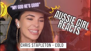 Chris Stapleton  COLD CMAs Live  REACTION Aussie Reacts [upl. by Catha]