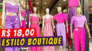 ROUPAS ESTILO BOUTIQUE BARATAS NO ATACADO EM GOIANIA [upl. by Erine]