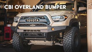 20162022 Toyota Tacoma Overland Bumper from CBI OffRoad [upl. by Htbazile228]