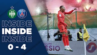 INSIDE  STETIENNE vs PARIS SAINTGERMAIN 04 [upl. by Nomead]