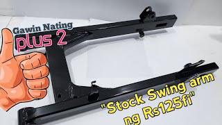 Stock swing arm Replacement for RS125fi [upl. by Forrer]