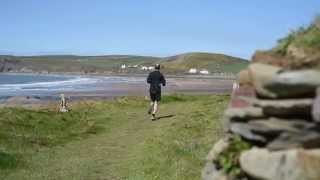 Croyde Ocean Triathlon  run route [upl. by Gamages]