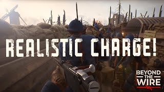 Realistic WW1 Charge In Beyond The Wire  First Gameplay [upl. by Burd278]