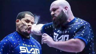 Top 5 Power Slap Knockouts  Power Slap Road To The Title [upl. by Ecitnirp]