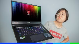 MSI GS66 Stealth Review Too Expensive [upl. by Laaspere]