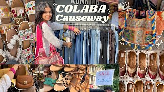 COLABA CAUSEWAY latest aesthetic collection and shops  Mumbai shopping tour and budget finds [upl. by Idnahk]