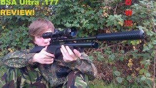 BSA Ultra Tactical 177 PCP Air Rifle  Review [upl. by Rolandson]