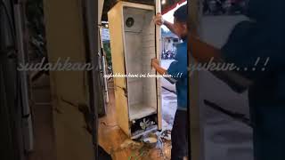 Servis shokes 1 pintu palembang cahayateknikAcpalembang servis shokes [upl. by Retla]