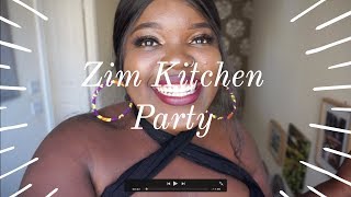 🇿🇼💍 Zimbabwean Kitchen PartyBridal Shower Vlog  I almost missed the party [upl. by Ahsatniuq]