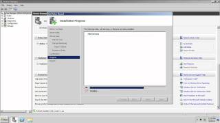 Windows Server 2008 R2 x64  Installing File Services [upl. by Paloma493]