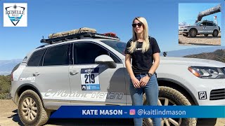 Falken Tire Profile of Kate Mason amp her Wildpeak AT3W Equipped VW Touareg during 2020 Rebelle Rally [upl. by Nadnarb]