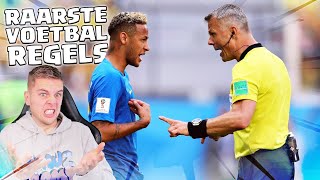 TOP 10 RAARSTE VOETBAL REGELS [upl. by Eslek]