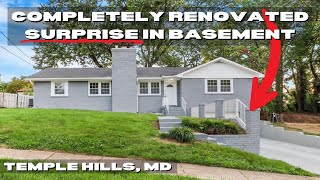 Renovated Rancher in Temple Hills MD  5BD  3BA  1600 SQFT Ep 17 [upl. by Reginnej]