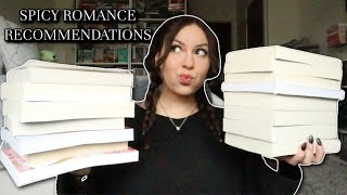 spicy romance book recommendations my fav spicy reads [upl. by Arihppas87]