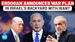 Despite Syria Clash Erdogan Joins Hands With Iran Against Israel Open War Threat To Netanyahu [upl. by Gatias]