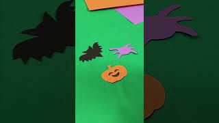 GIOCO ABBINAMENTO DEI COLORI DI HALLOWEEN crayola craft shorts halloween [upl. by Alitta]