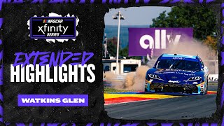 A debut win in an electric way  NASCAR Official Extended Highlights from Watkins Glen International [upl. by Fortunato399]