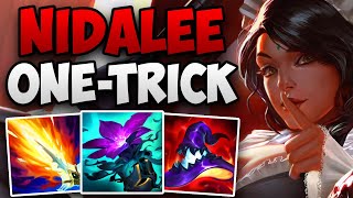 NIDALEE ONETRICK SOLO CARRIES IN CHALLENGER  CHALLENGER NIDALEE JUNGLE GAMEPLAY  Patch 1410 S14 [upl. by Amabel]