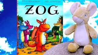 ZOG  ASCOLTIAMO LA STORIA DEL DRAGHETTO ZOG COL TOPO TREMENDO  VIDEO E AUDIOLIBRO PER BAMBINI [upl. by Laddy]