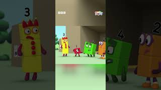 Numberblocks Learn to Build a Fort using 3D Shapes  CBeebies [upl. by Ahsyen152]