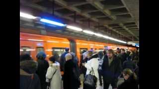 Helsinki Metro M200 Itäkeskus 17122012 [upl. by Dugaid]