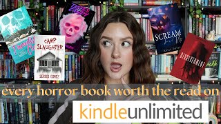 KINDLE UNLIMITED BOOK RECOMMENDATIONS 2024  i went thru 1600 ku horror books so u dont have to [upl. by Zimmermann859]