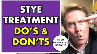 STYE TREATMENT How to treat a stye in your eye What to do amp biggest MISTAKES from your eye doctor [upl. by Narcis490]